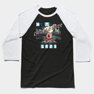 Cry Me A Chicago River Punk Baseball T-Shirt